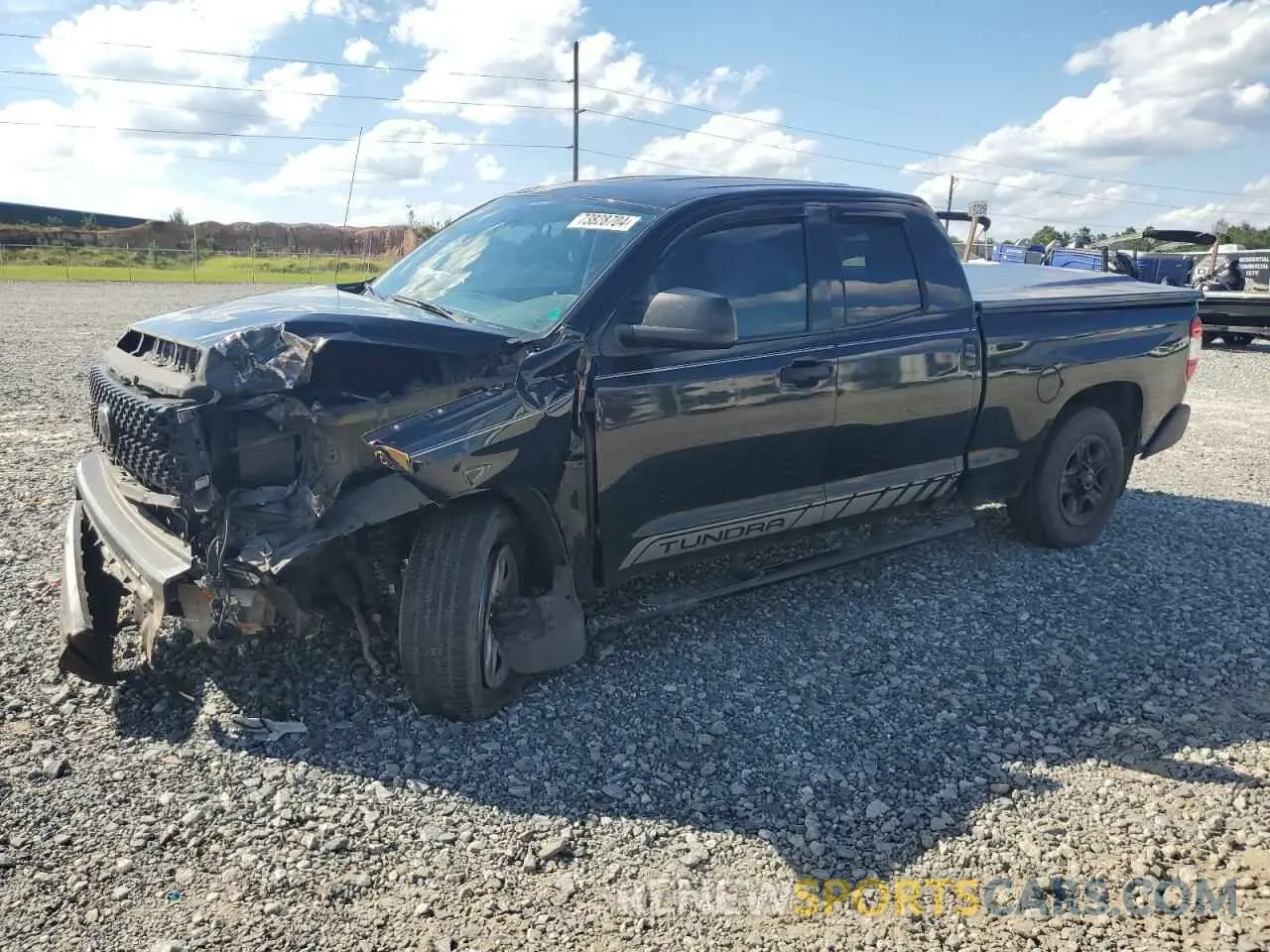 1 Photograph of a damaged car 5TFRM5F10KX142142 TOYOTA All Models 2019