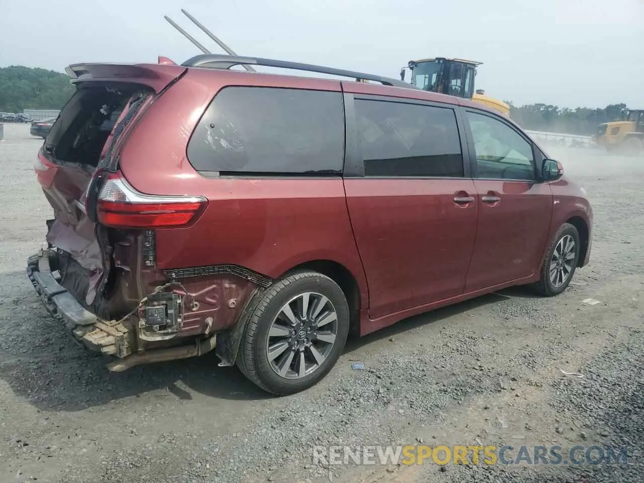 3 Photograph of a damaged car 5TDDZ3DC1LS235540 TOYOTA All Models 2020