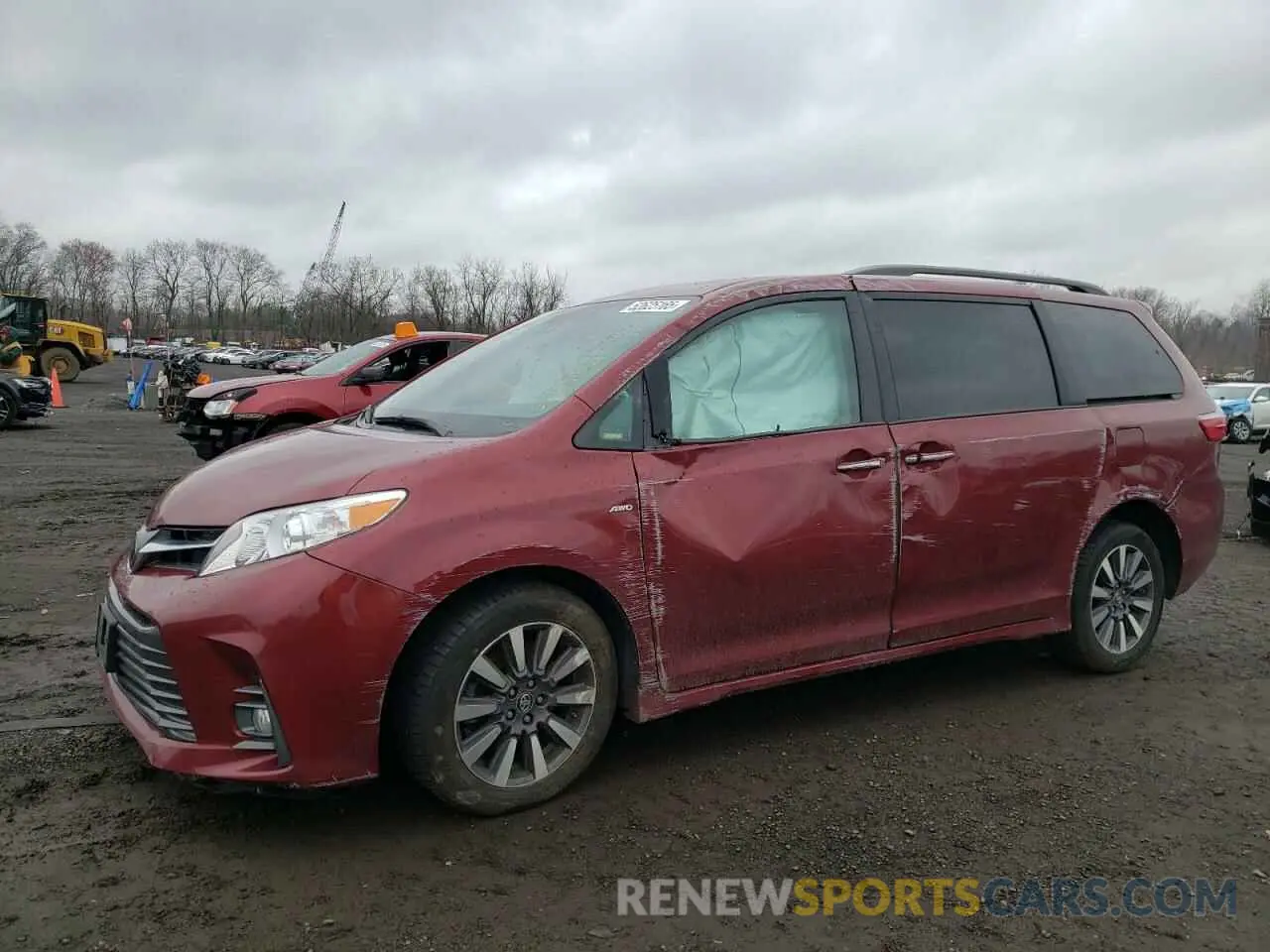 1 Photograph of a damaged car 5TDDZ3DC2LS238429 TOYOTA All Models 2020