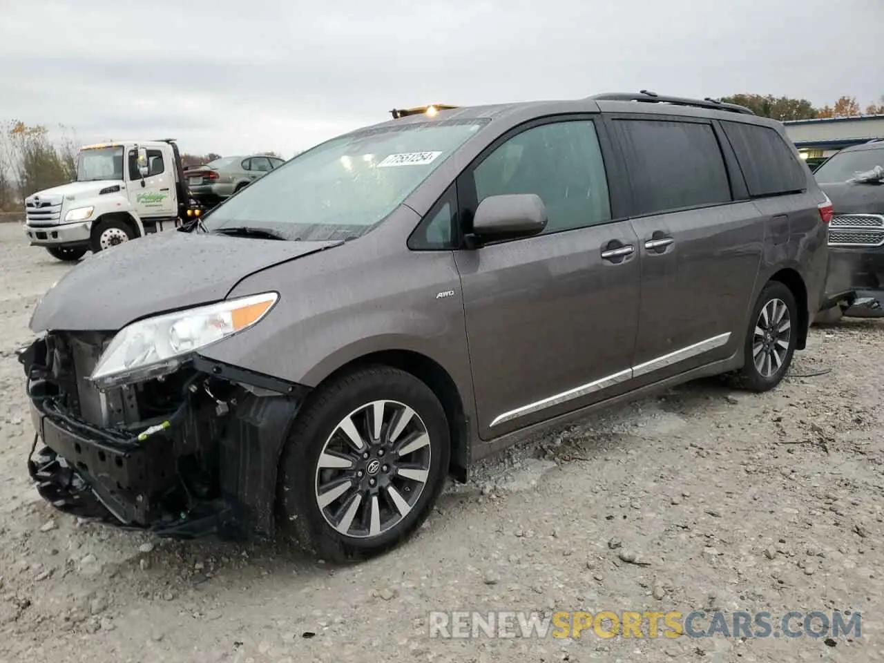 1 Photograph of a damaged car 5TDDZ3DC4LS228629 TOYOTA All Models 2020