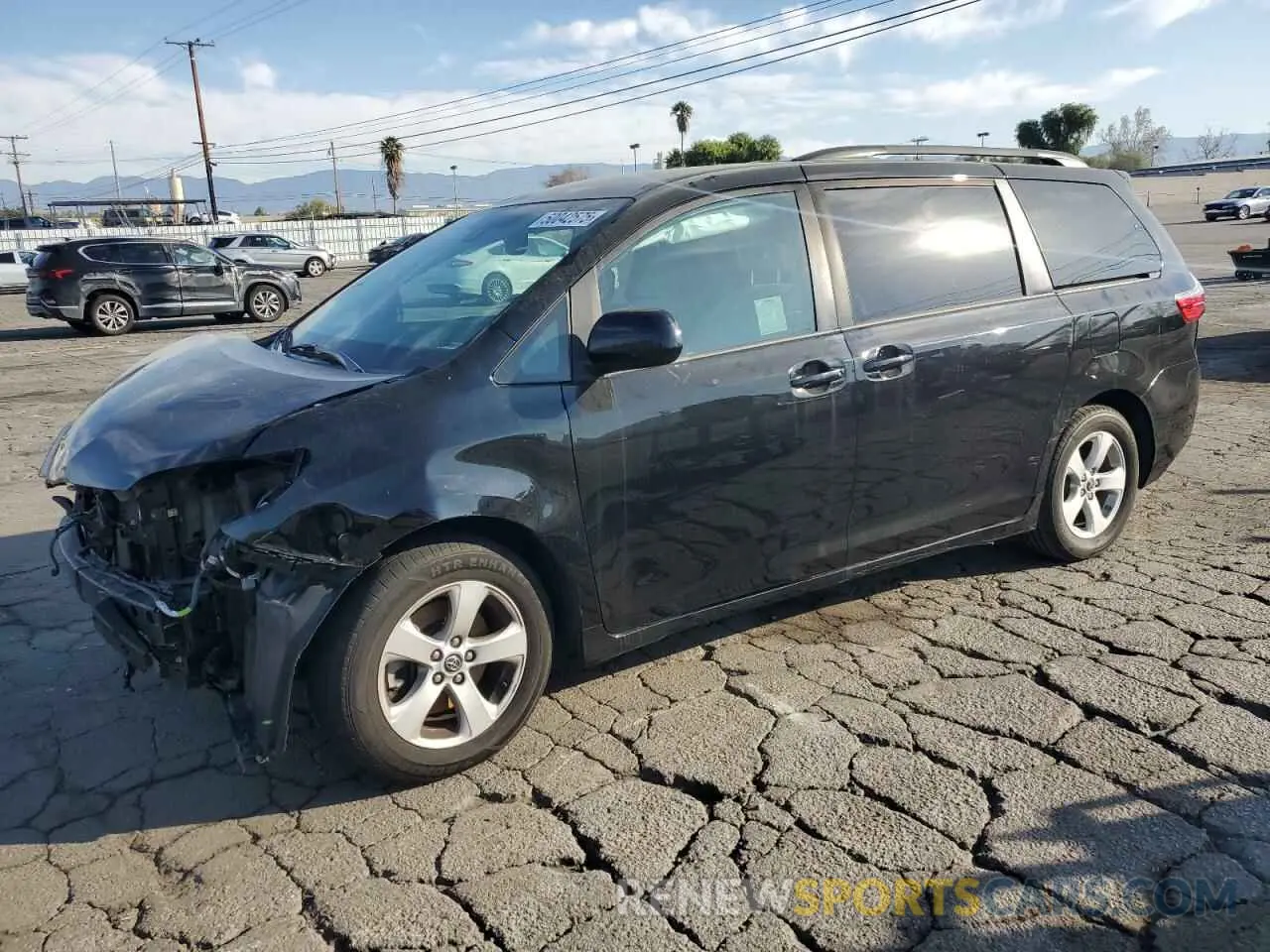 1 Photograph of a damaged car 5TDKZ3DC1LS024068 TOYOTA All Models 2020