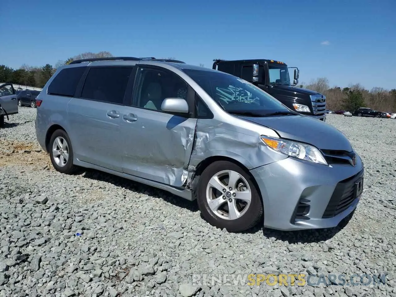 4 Фотография поврежденного автомобиля 5TDKZ3DC1LS046975 TOYOTA All Models 2020