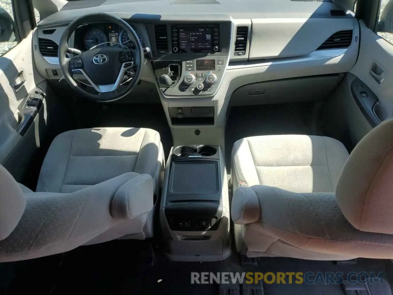 8 Фотография поврежденного автомобиля 5TDKZ3DC1LS046975 TOYOTA All Models 2020
