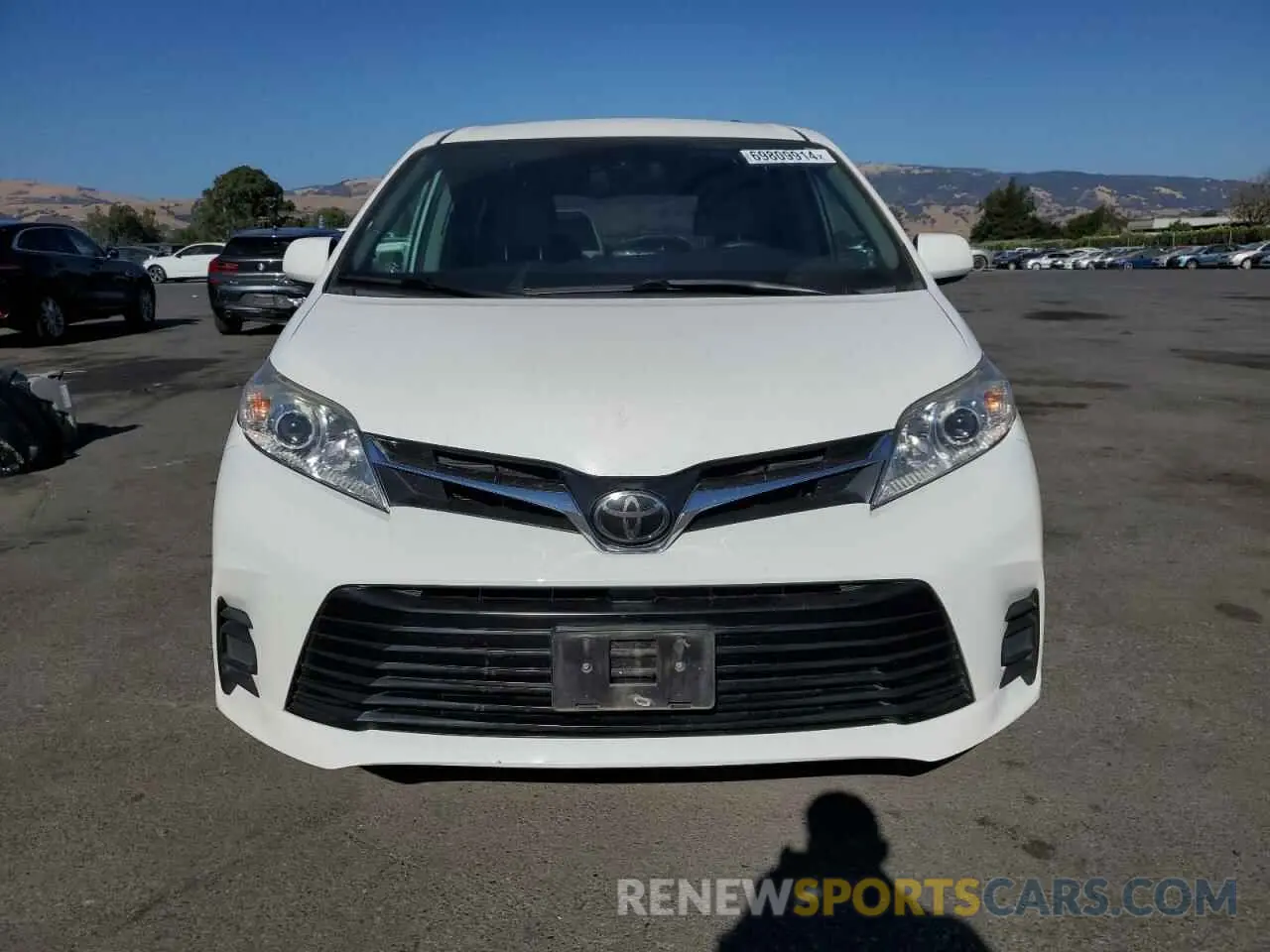5 Photograph of a damaged car 5TDKZ3DC2LS021695 TOYOTA All Models 2020