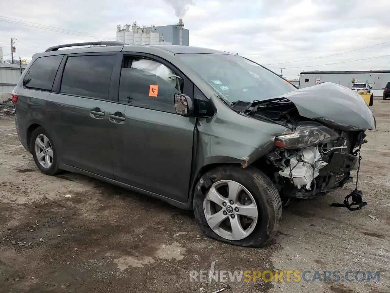 4 Фотография поврежденного автомобиля 5TDKZ3DC3LS049005 TOYOTA All Models 2020