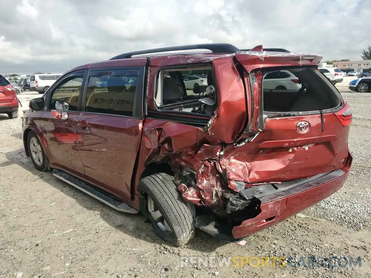 2 Фотография поврежденного автомобиля 5TDKZ3DC4LS060501 TOYOTA All Models 2020