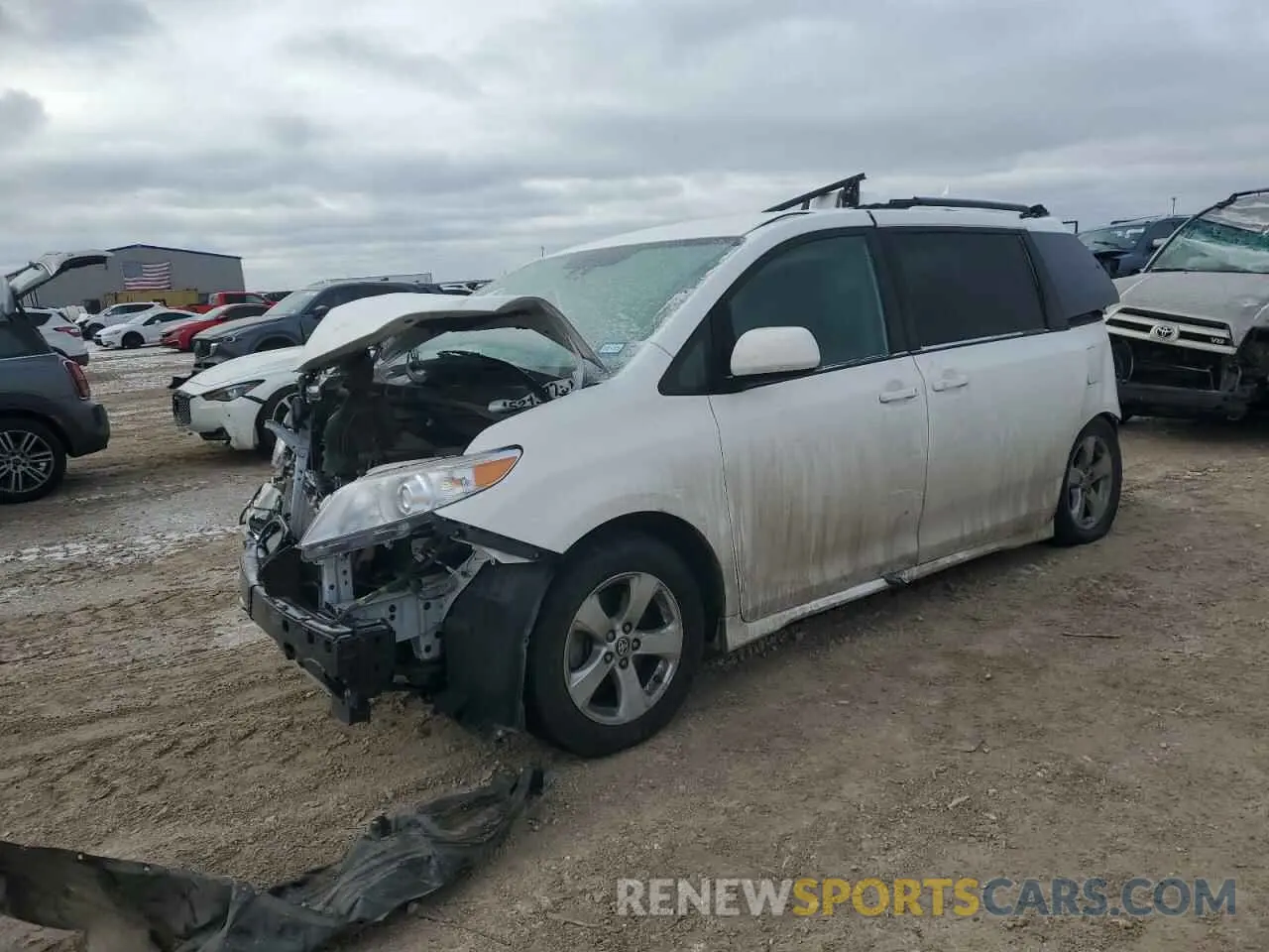 1 Photograph of a damaged car 5TDKZ3DC6LS059981 TOYOTA All Models 2020
