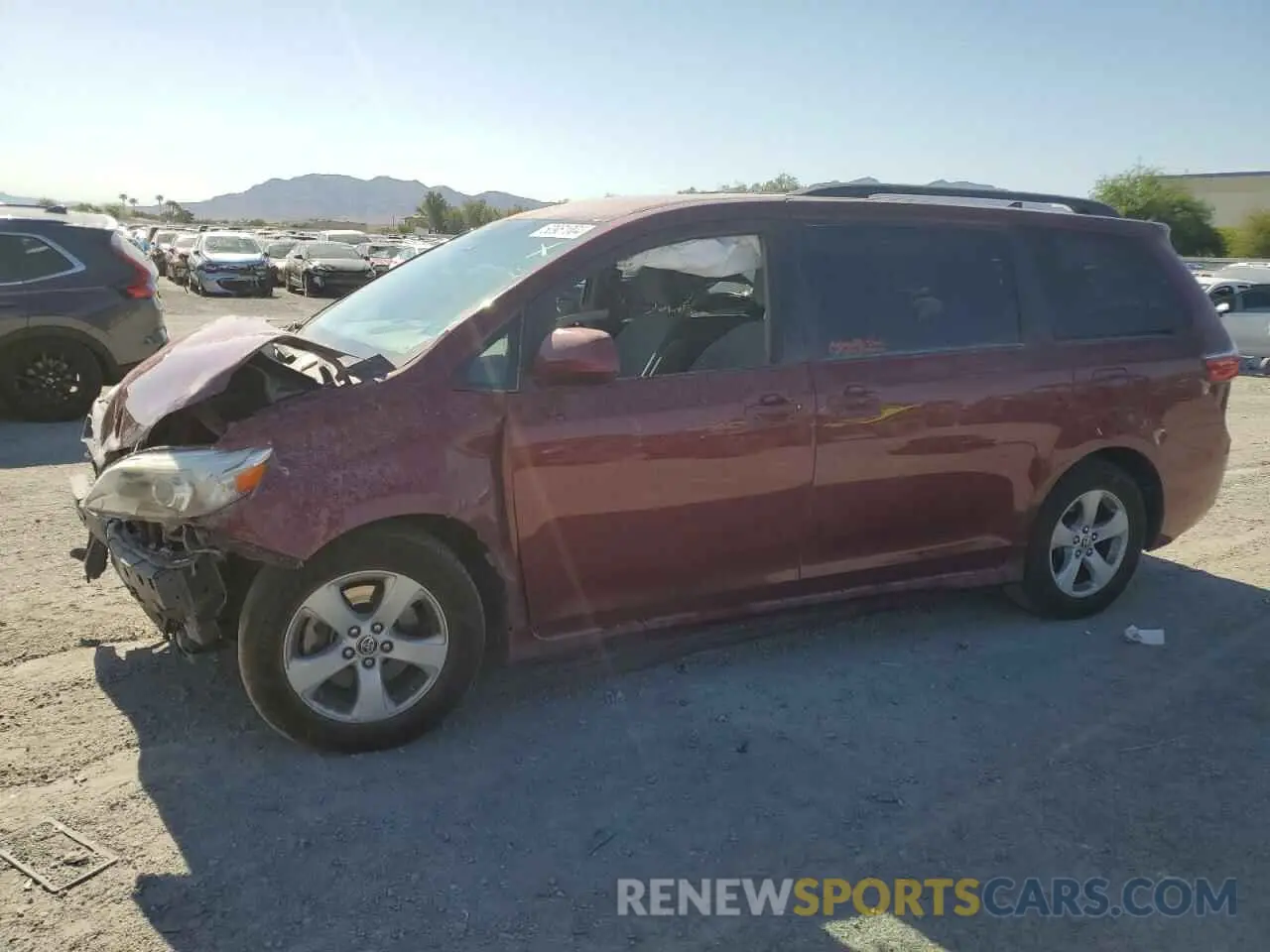 1 Photograph of a damaged car 5TDKZ3DC6LS067966 TOYOTA All Models 2020