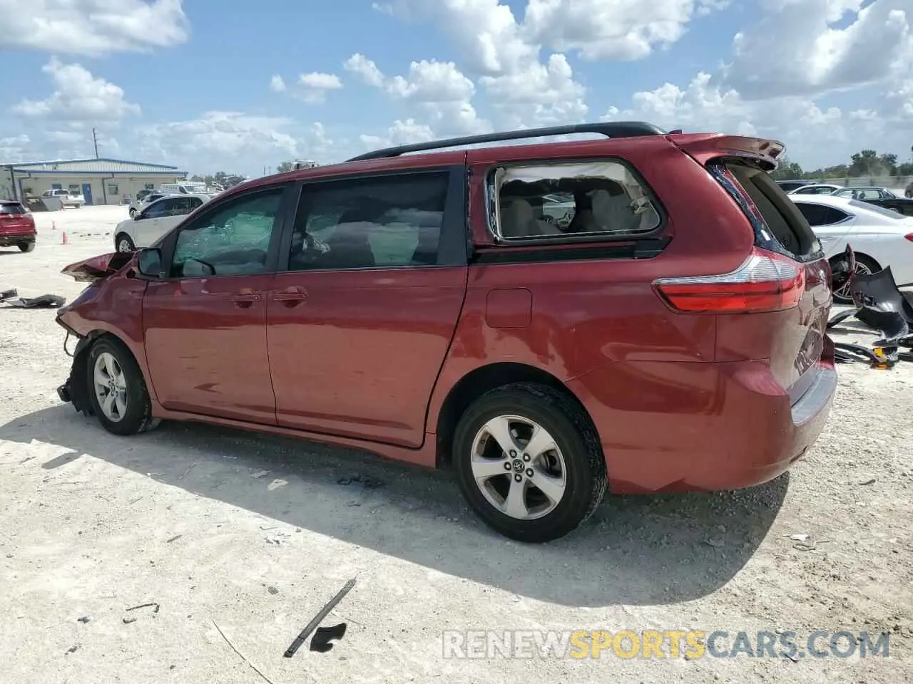 2 Photograph of a damaged car 5TDKZ3DC8LS054992 TOYOTA All Models 2020