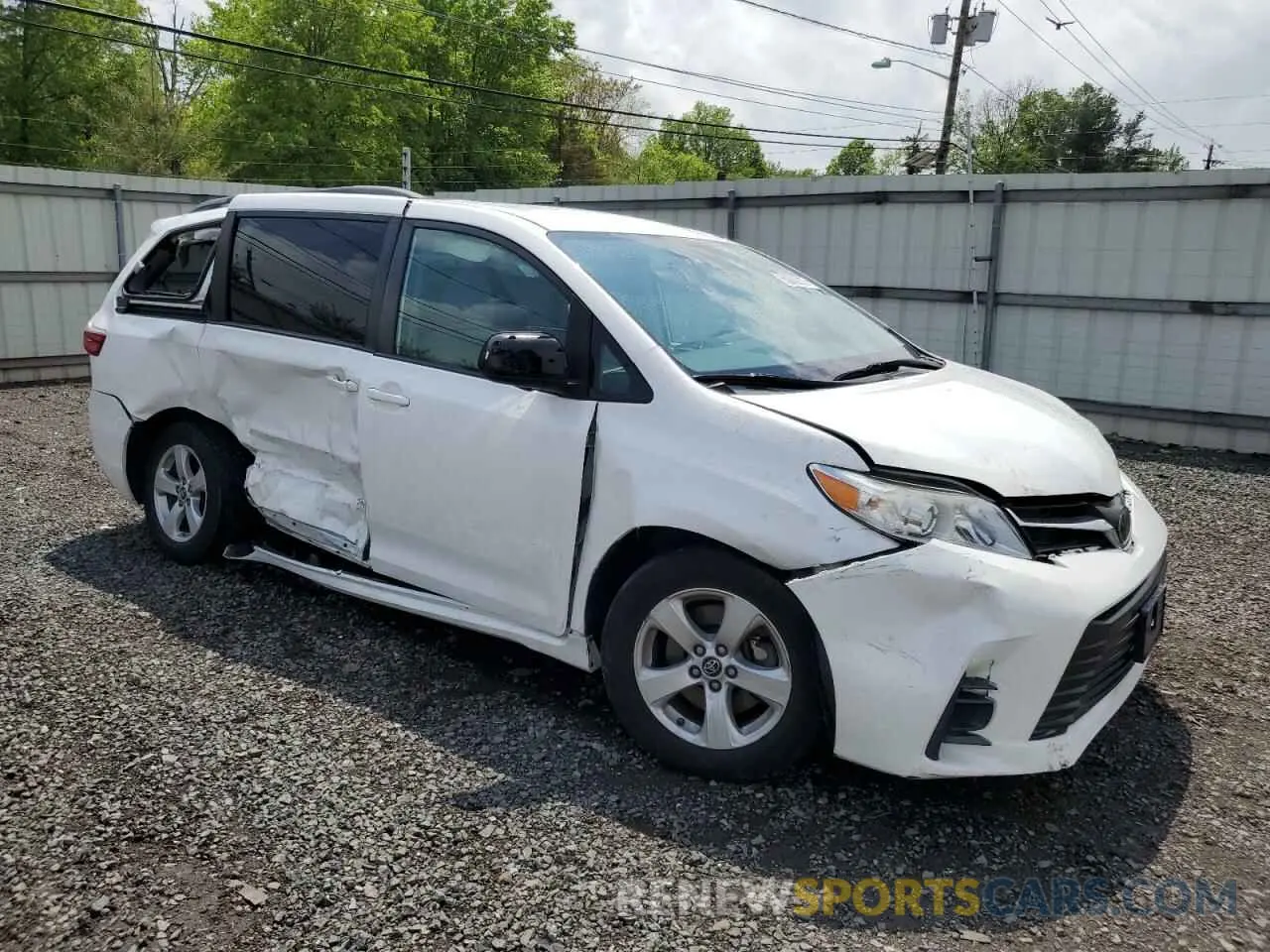 4 Photograph of a damaged car 5TDKZ3DC9LS023220 TOYOTA All Models 2020