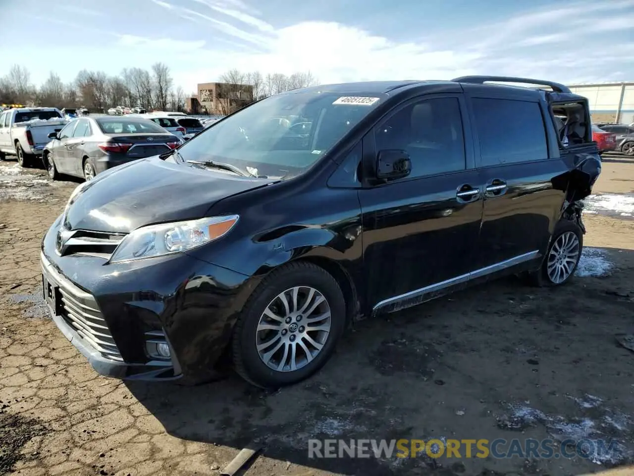 1 Photograph of a damaged car 5TDYZ3DC1LS053676 TOYOTA All Models 2020