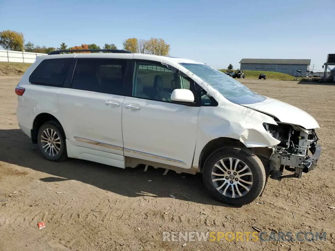 4 Фотография поврежденного автомобиля 5TDYZ3DC7LS059305 TOYOTA All Models 2020