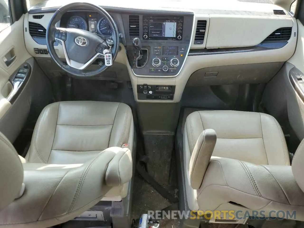 8 Фотография поврежденного автомобиля 5TDYZ3DC7LS059305 TOYOTA All Models 2020