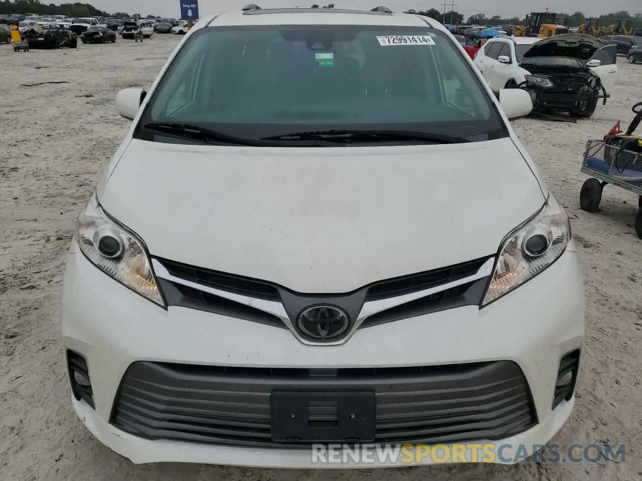 5 Фотография поврежденного автомобиля 5TDYZ3DC8LS054405 TOYOTA All Models 2020