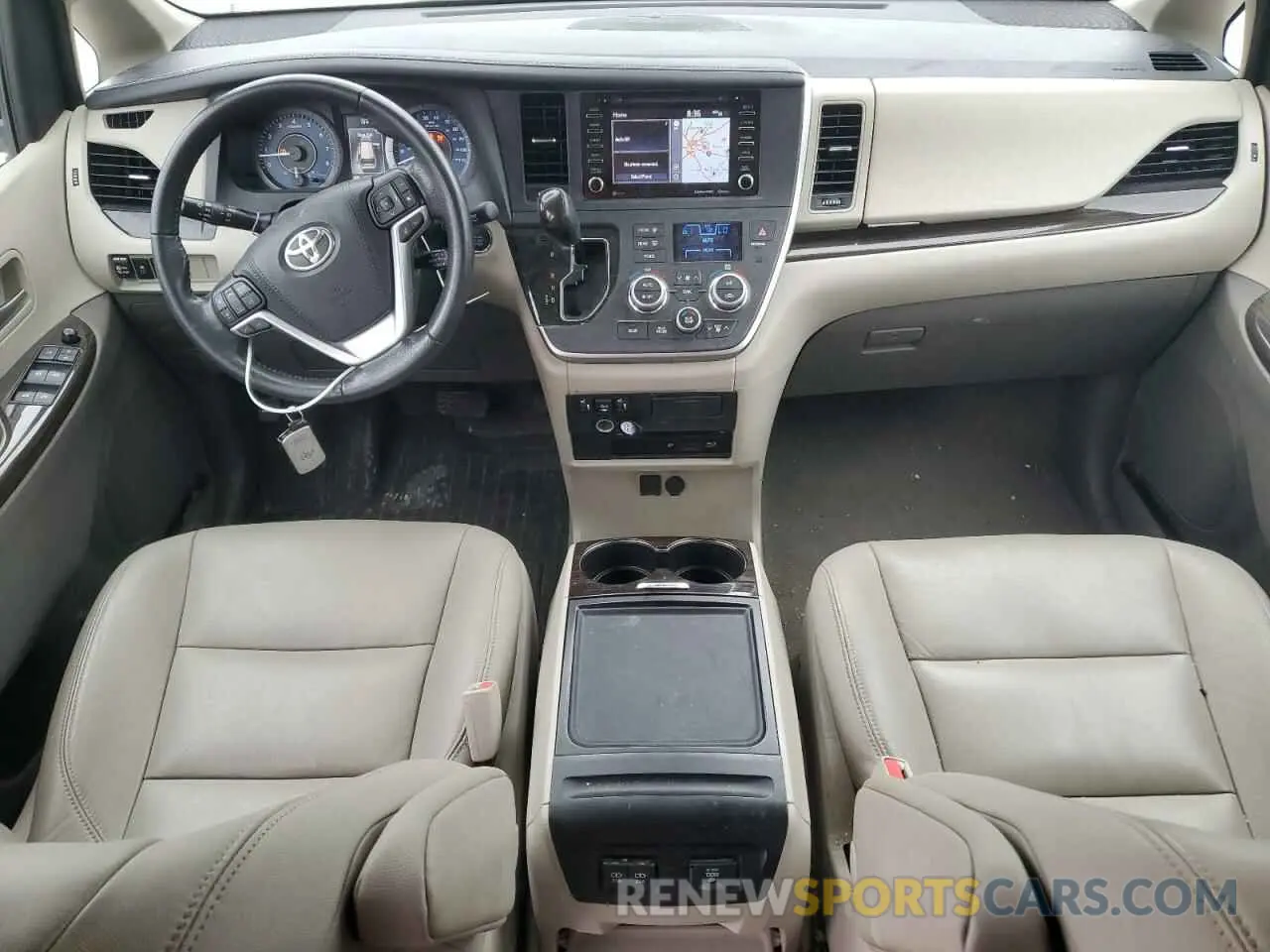 8 Фотография поврежденного автомобиля 5TDYZ3DC8LS054405 TOYOTA All Models 2020