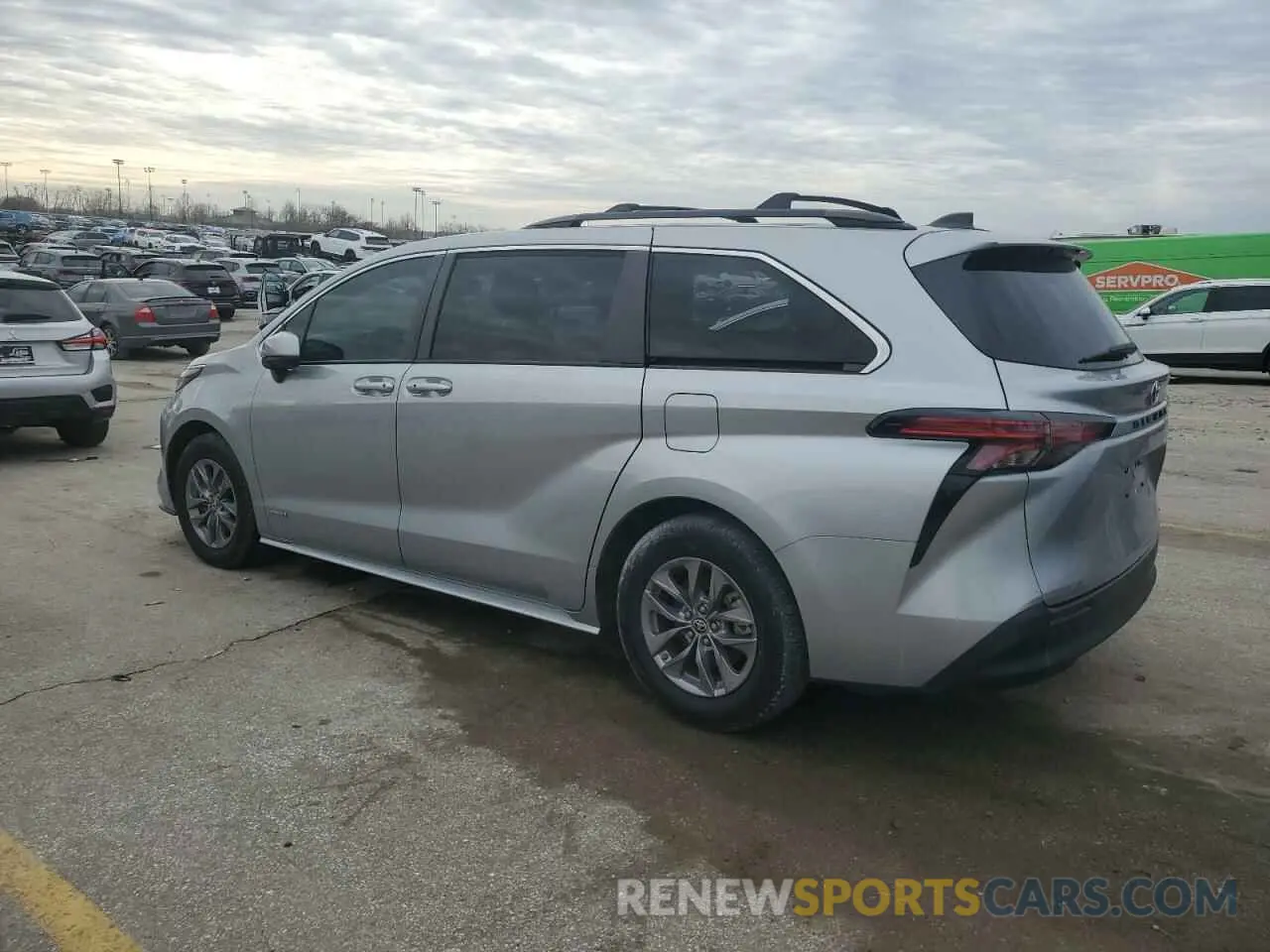 2 Фотография поврежденного автомобиля 5TDBRKEC2MS031556 TOYOTA All Models 2021