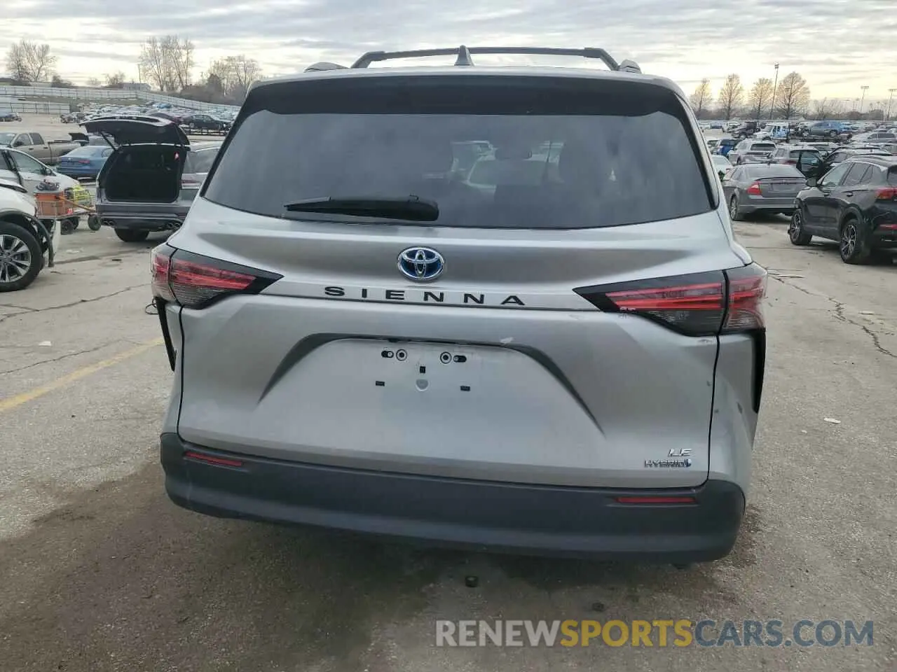6 Фотография поврежденного автомобиля 5TDBRKEC2MS031556 TOYOTA All Models 2021
