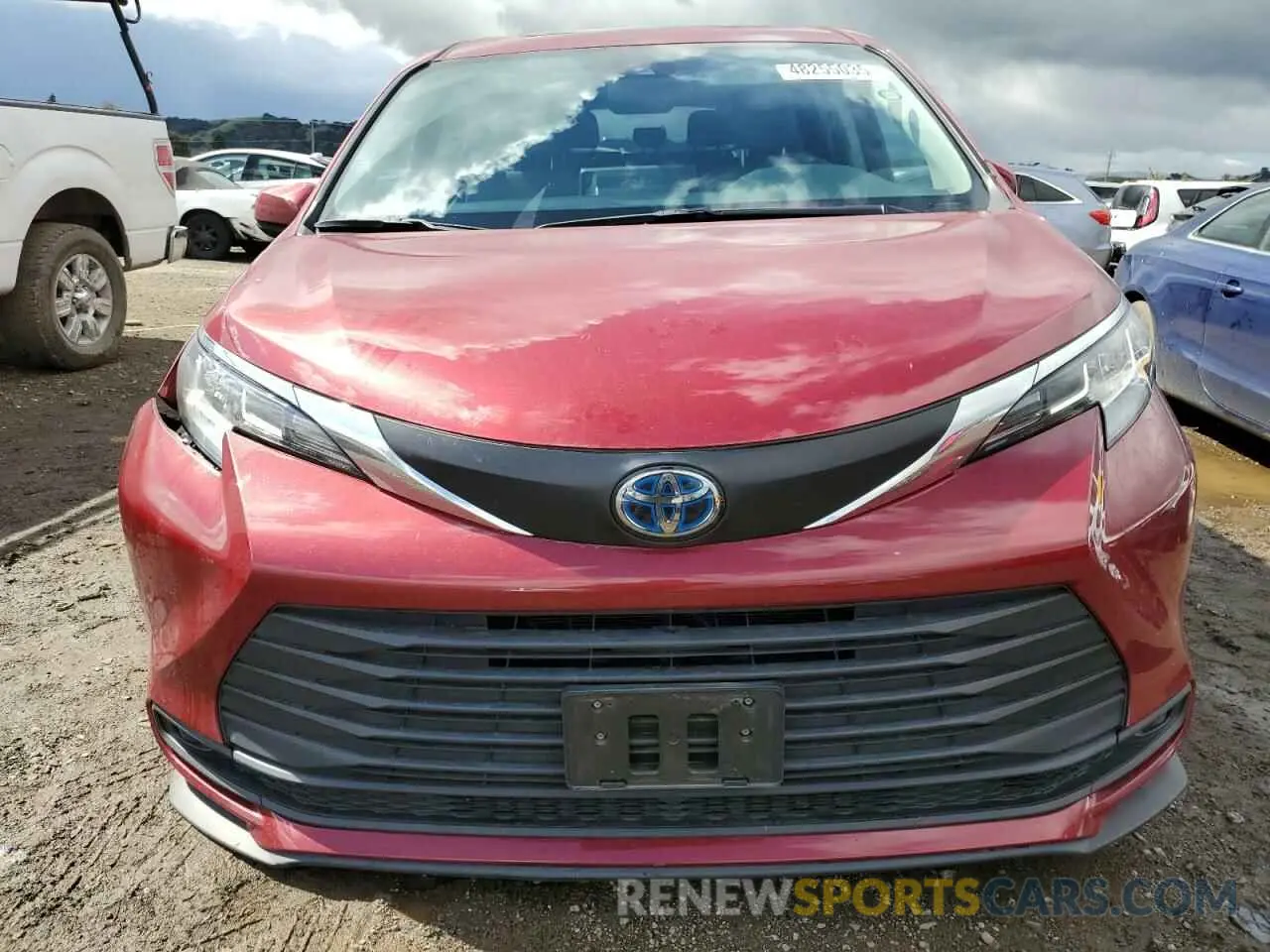 5 Photograph of a damaged car 5TDBRKEC7MS066674 TOYOTA All Models 2021