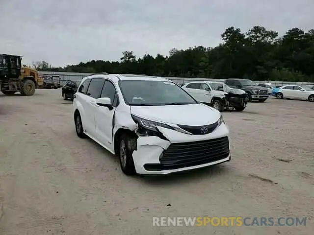 11 Photograph of a damaged car 5TDBSKFCXMS023644 TOYOTA All Models 2021