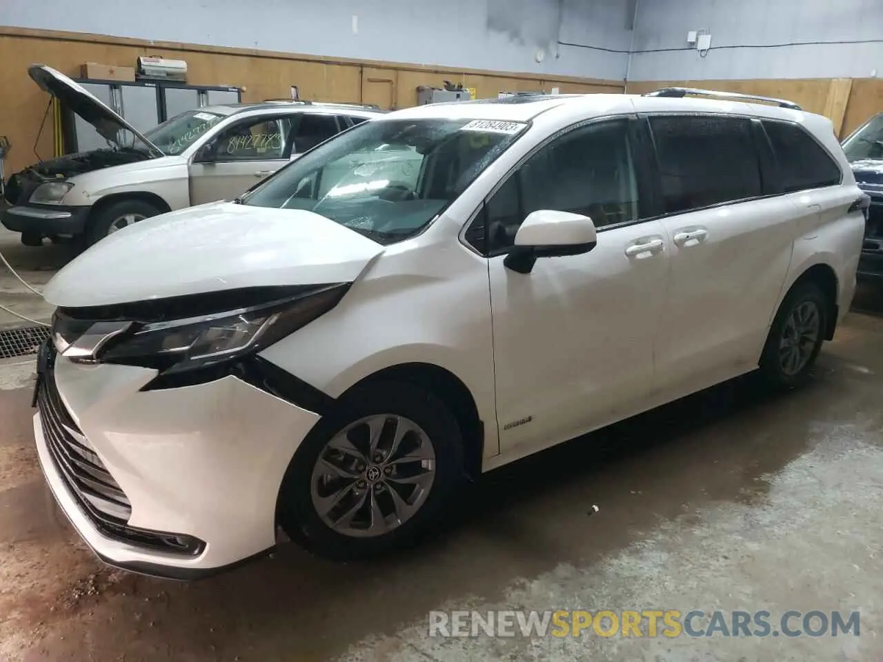 1 Фотография поврежденного автомобиля 5TDBSKFCXMS023725 TOYOTA All Models 2021