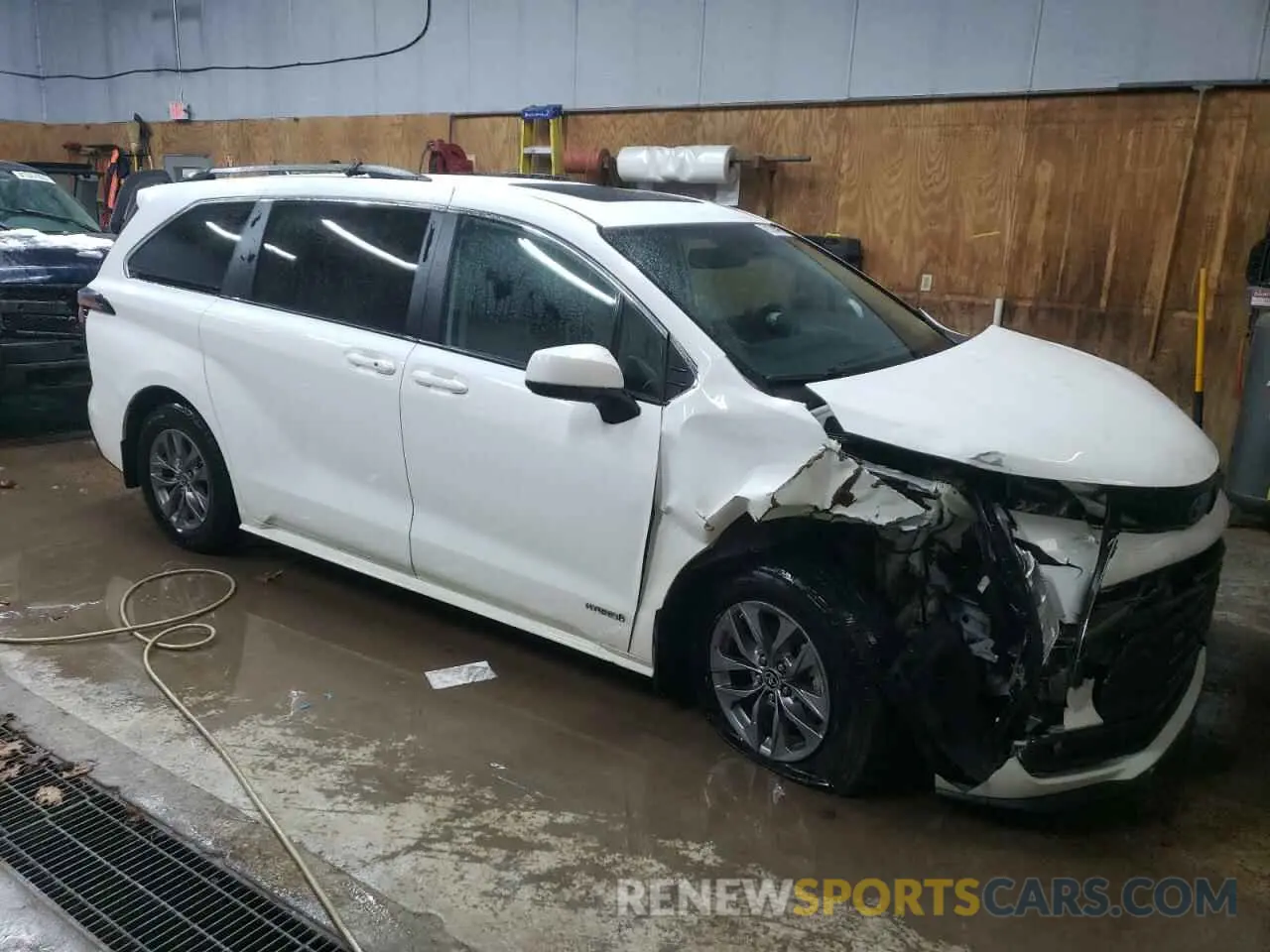 4 Фотография поврежденного автомобиля 5TDBSKFCXMS023725 TOYOTA All Models 2021
