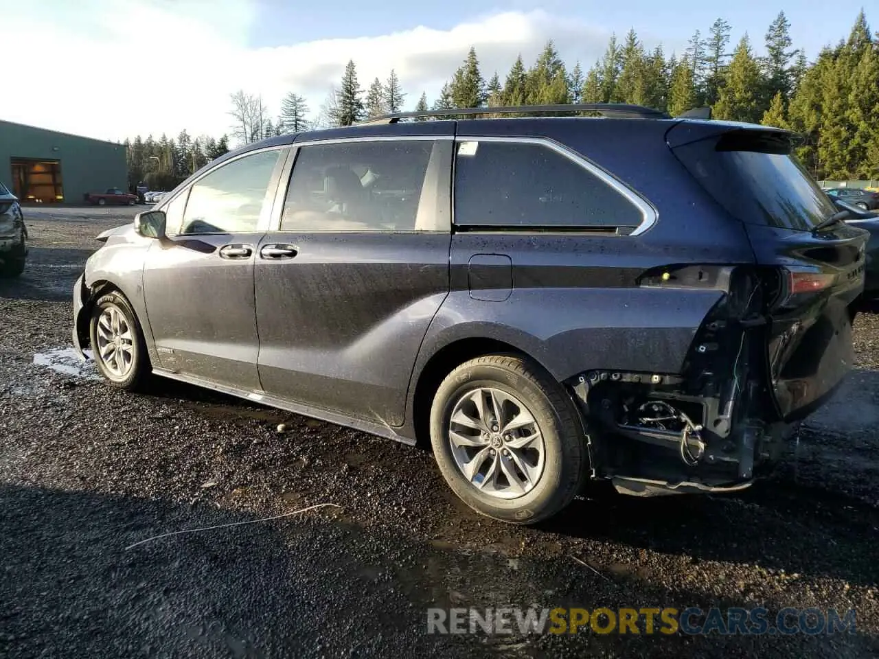 2 Фотография поврежденного автомобиля 5TDJRKEC4MS069575 TOYOTA All Models 2021