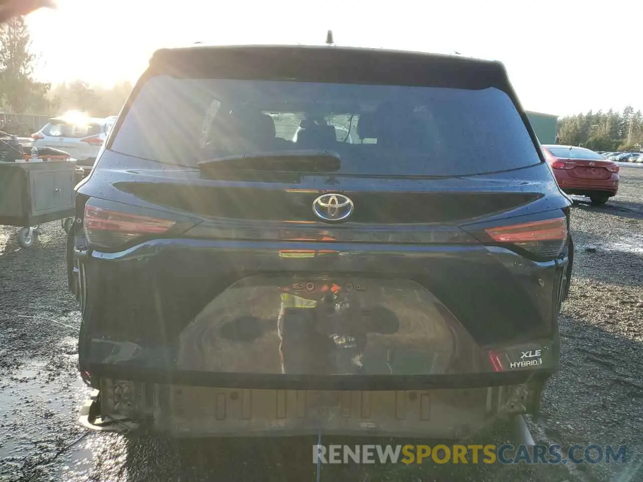 6 Фотография поврежденного автомобиля 5TDJRKEC4MS069575 TOYOTA All Models 2021