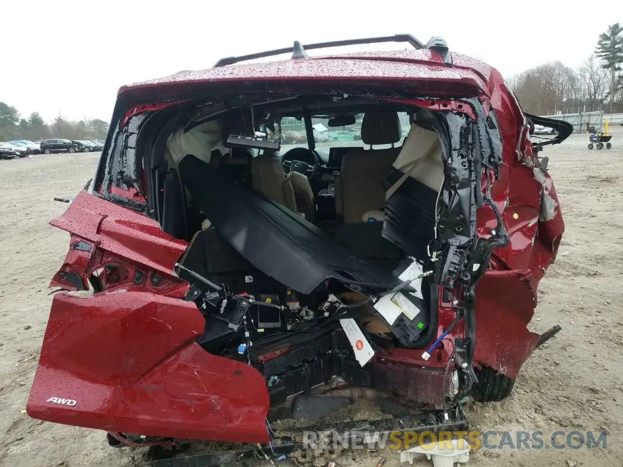 6 Photograph of a damaged car 5TDJSKFC1MS012267 TOYOTA All Models 2021
