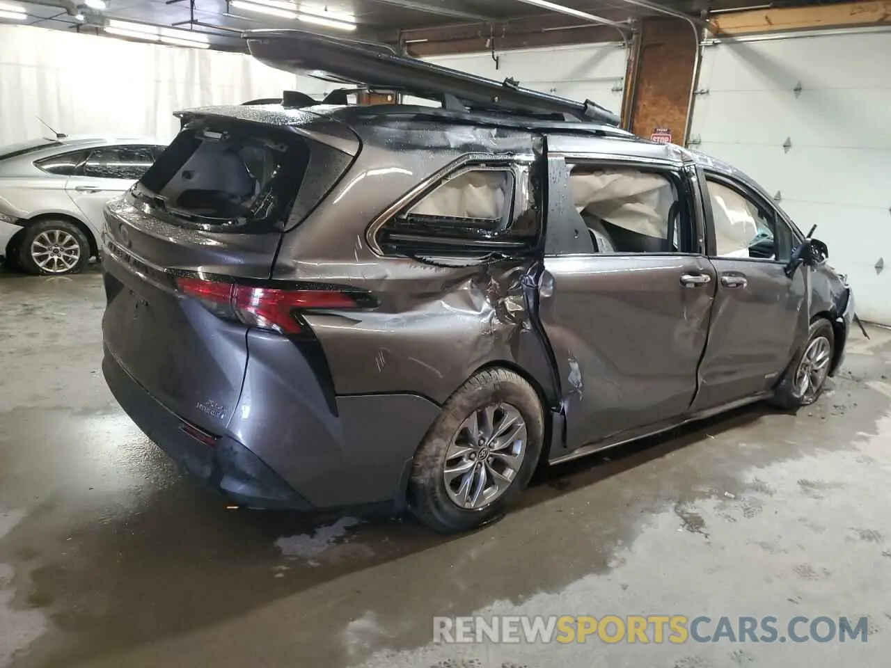 3 Photograph of a damaged car 5TDJSKFC7MS014590 TOYOTA All Models 2021