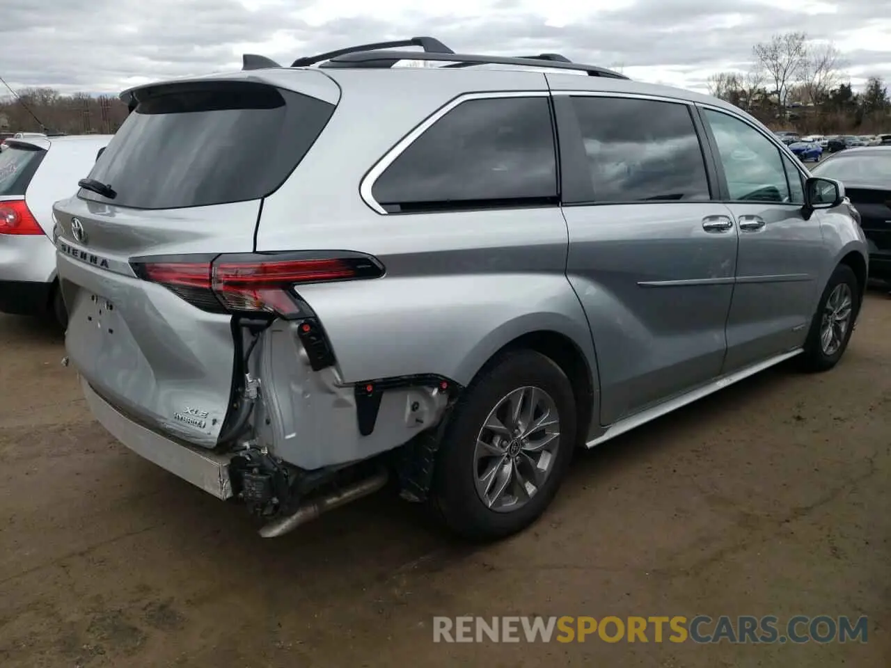 3 Photograph of a damaged car 5TDJSKFCXMS029634 TOYOTA All Models 2021
