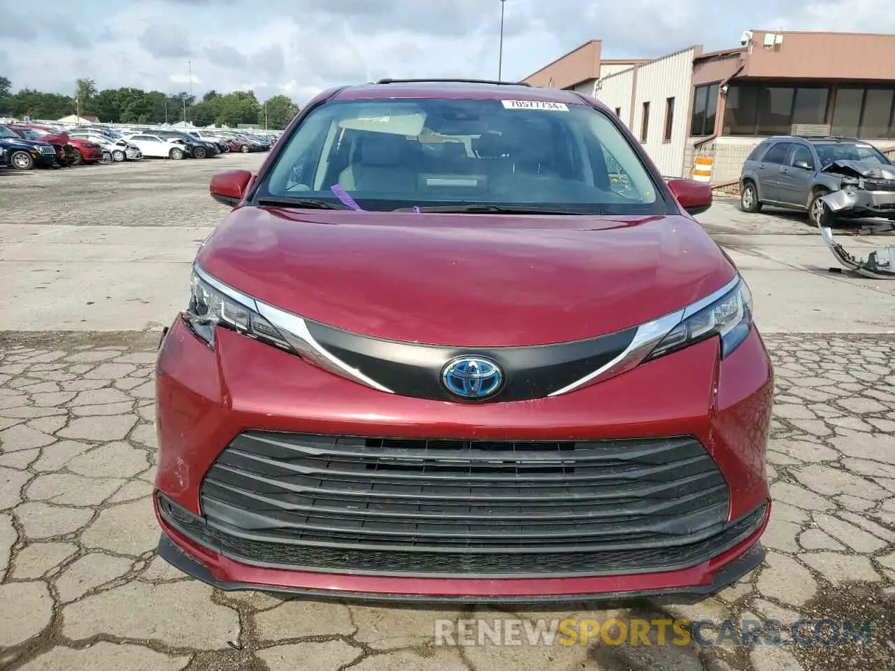 5 Photograph of a damaged car 5TDKRKEC0MS057962 TOYOTA All Models 2021
