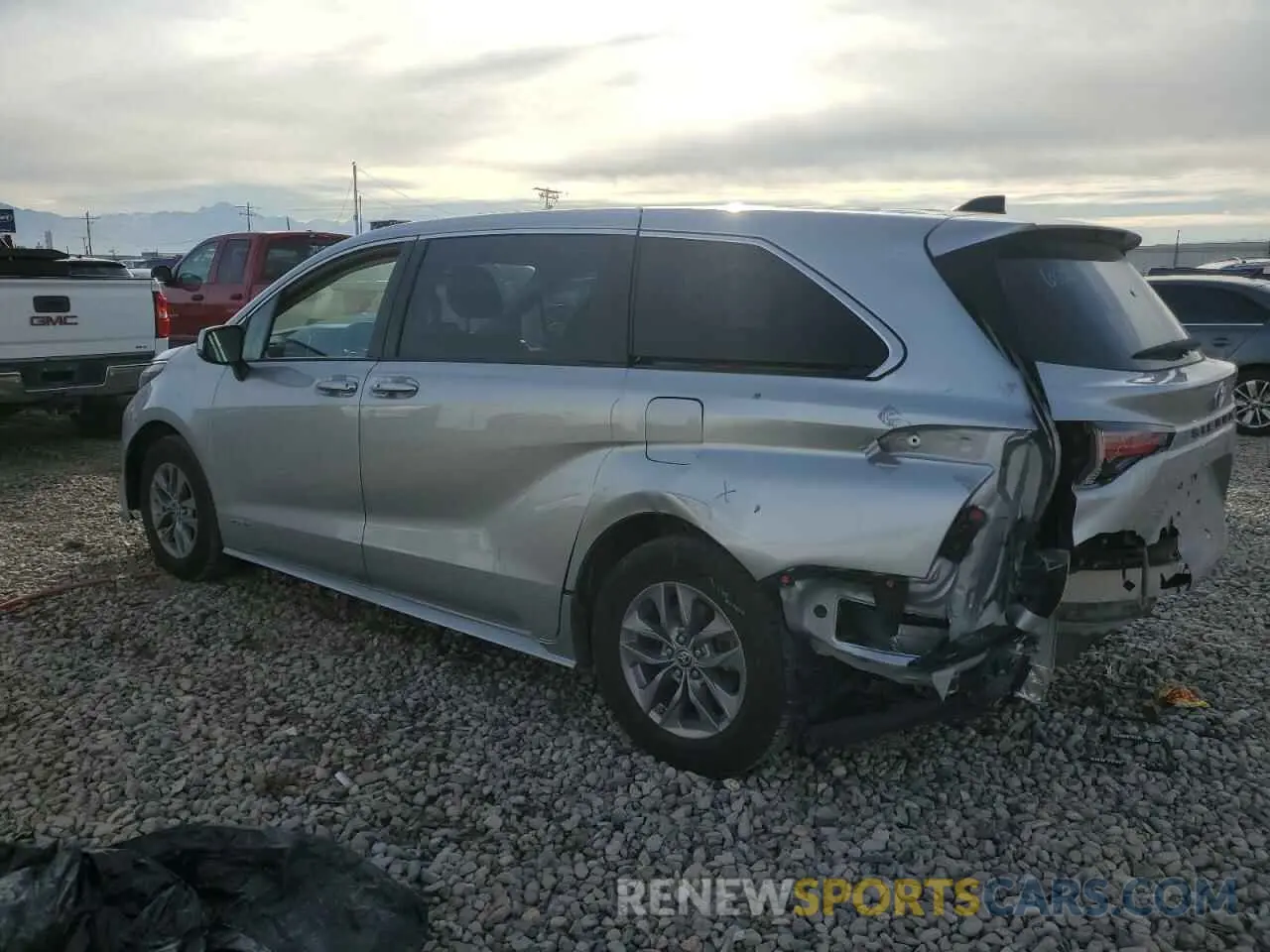 2 Фотография поврежденного автомобиля 5TDKRKEC1MS027899 TOYOTA All Models 2021