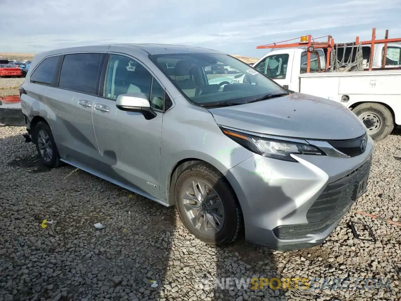 4 Фотография поврежденного автомобиля 5TDKRKEC1MS027899 TOYOTA All Models 2021