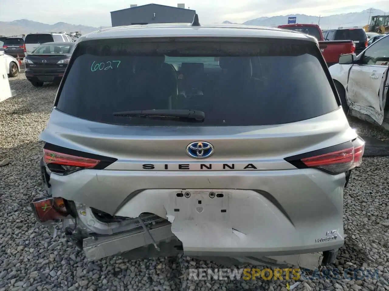 6 Фотография поврежденного автомобиля 5TDKRKEC1MS027899 TOYOTA All Models 2021
