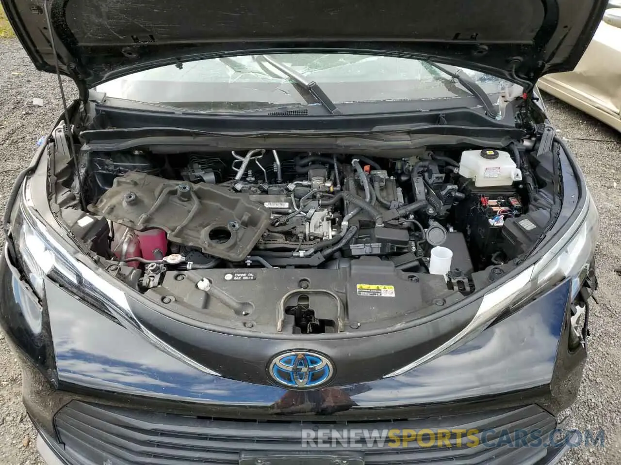12 Photograph of a damaged car 5TDKRKEC1MS061227 TOYOTA All Models 2021