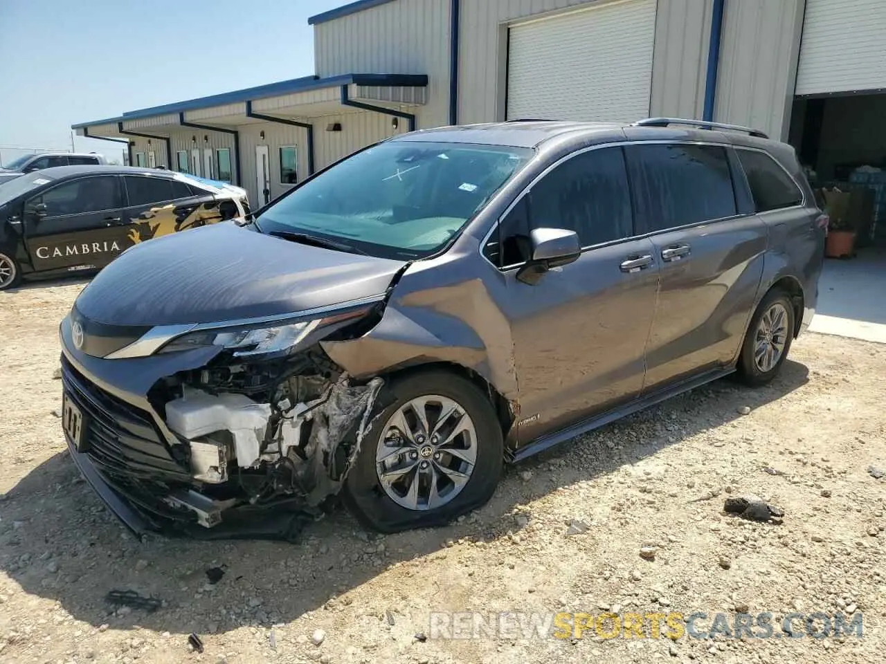1 Фотография поврежденного автомобиля 5TDKRKEC3MS006469 TOYOTA All Models 2021