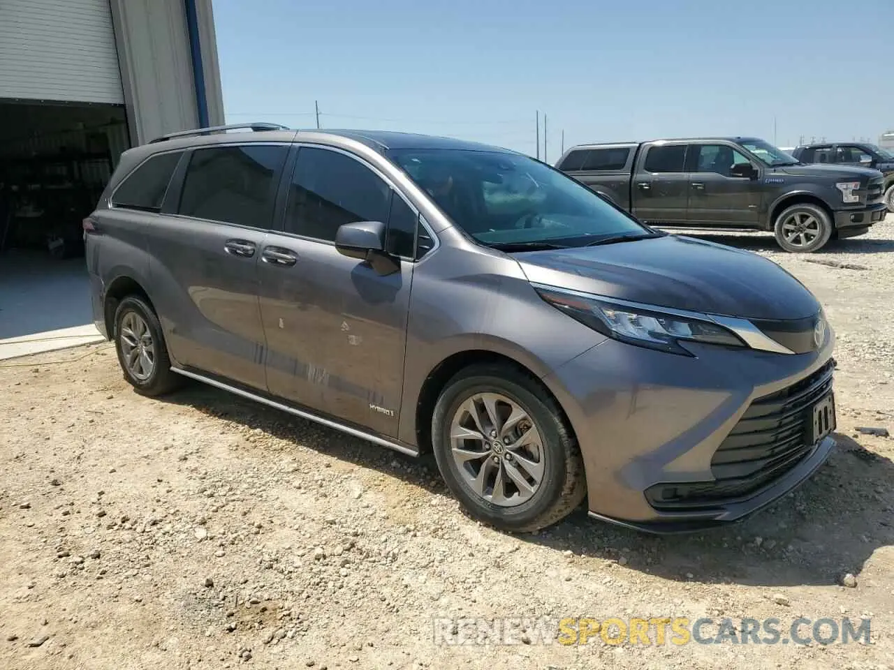 4 Фотография поврежденного автомобиля 5TDKRKEC3MS006469 TOYOTA All Models 2021