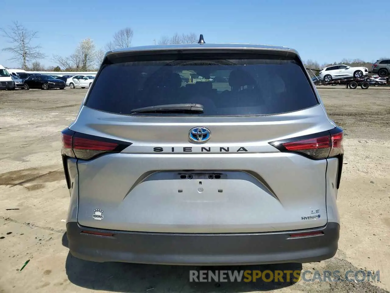6 Photograph of a damaged car 5TDKRKEC3MS023188 TOYOTA All Models 2021