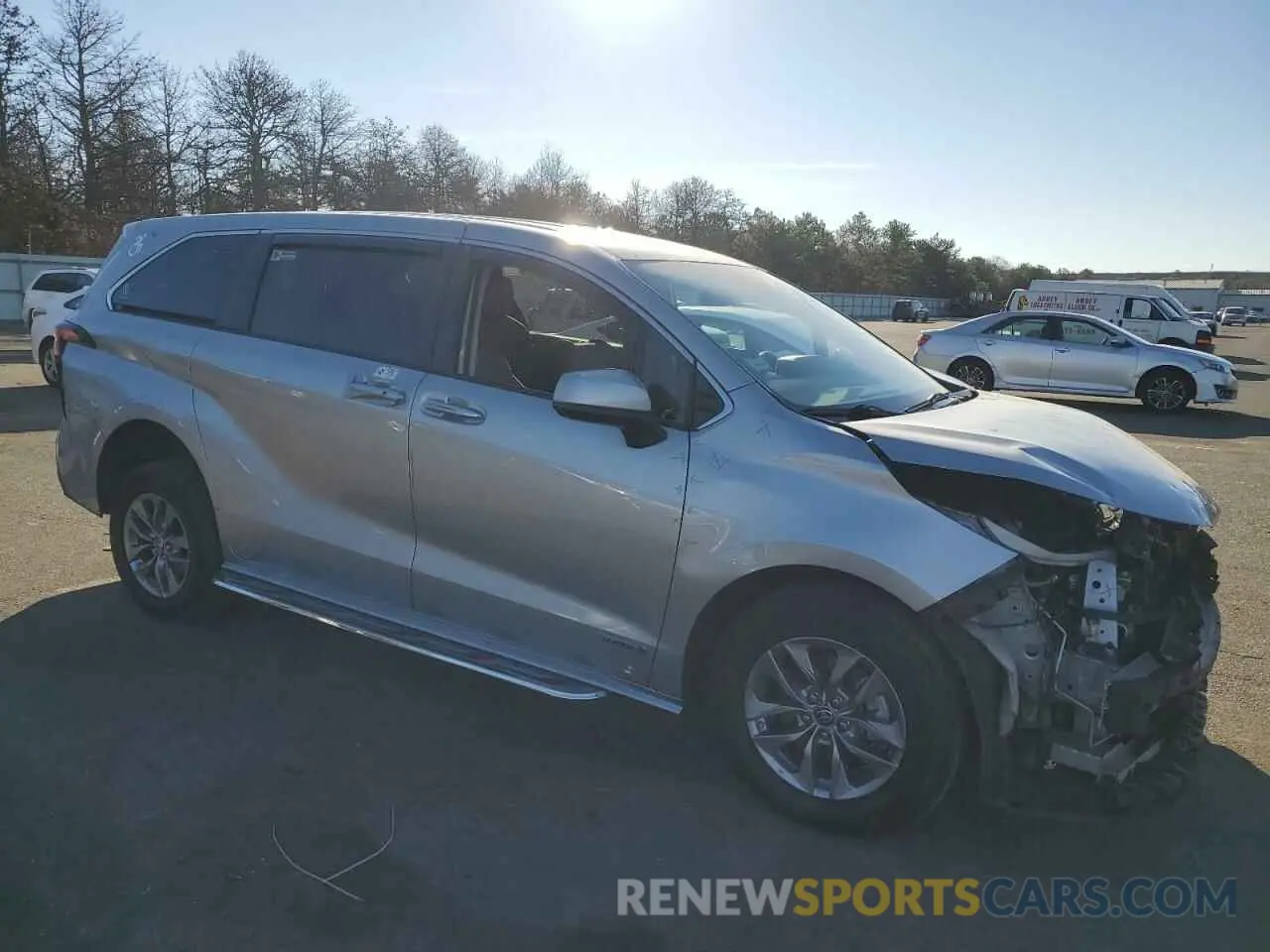4 Photograph of a damaged car 5TDKRKEC4MS044518 TOYOTA All Models 2021