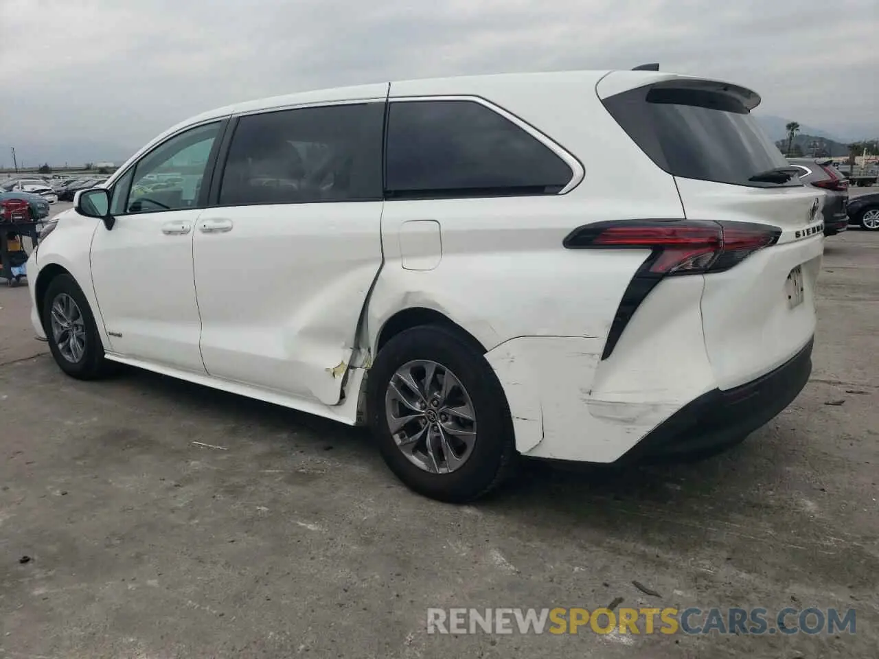 2 Фотография поврежденного автомобиля 5TDKRKEC4MS045572 TOYOTA All Models 2021