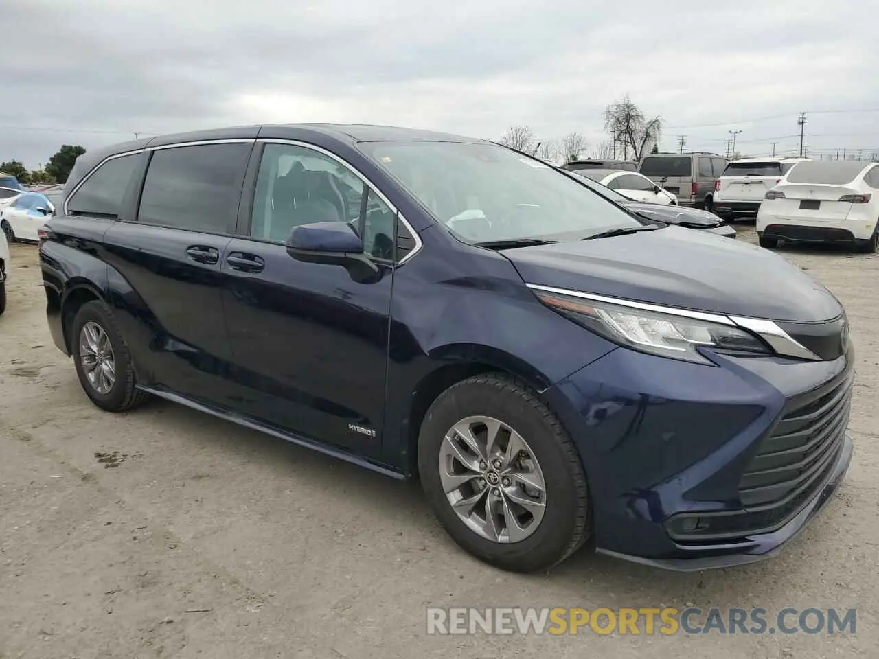4 Фотография поврежденного автомобиля 5TDKRKEC6MS013416 TOYOTA All Models 2021