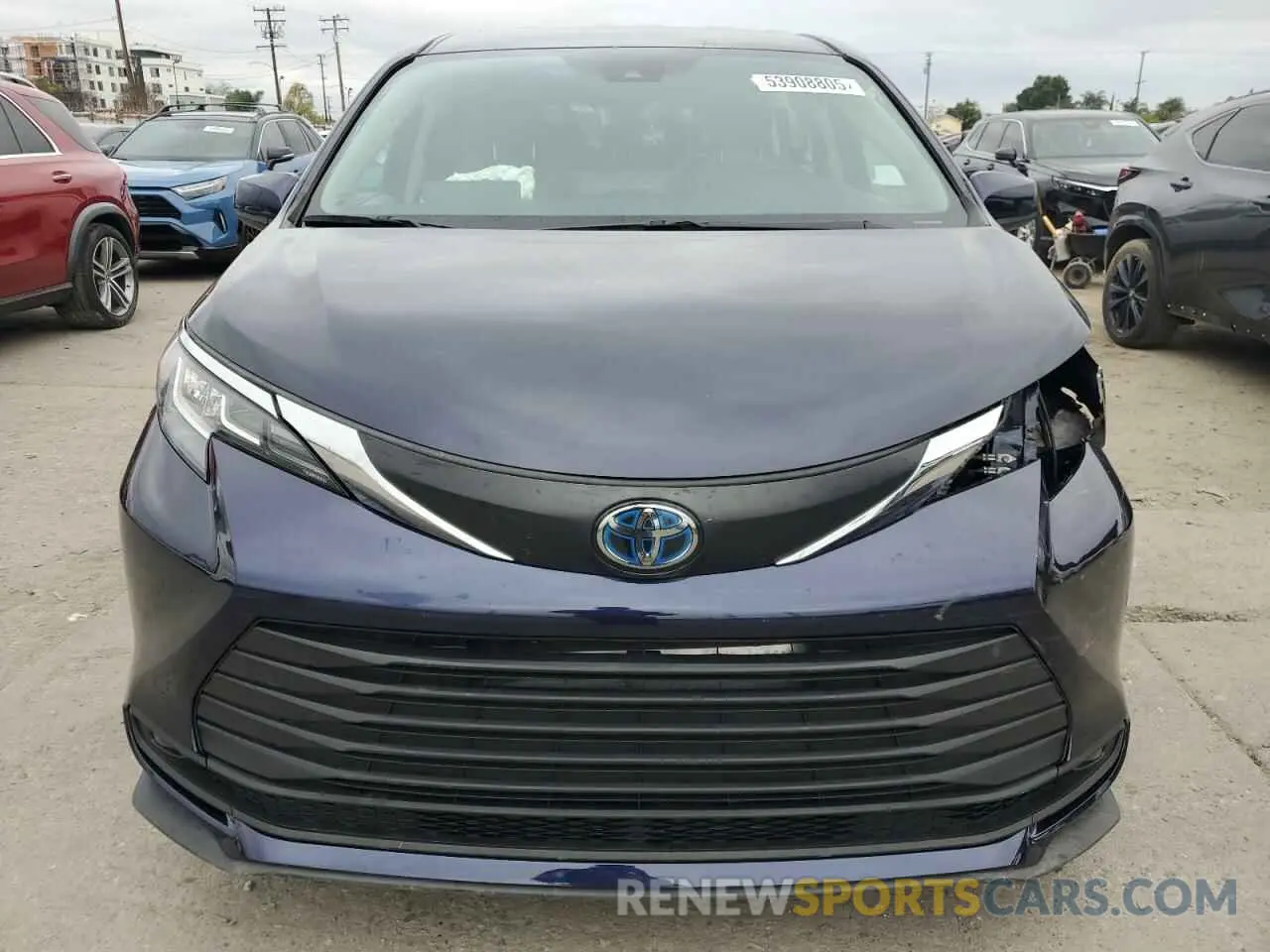 5 Фотография поврежденного автомобиля 5TDKRKEC6MS013416 TOYOTA All Models 2021