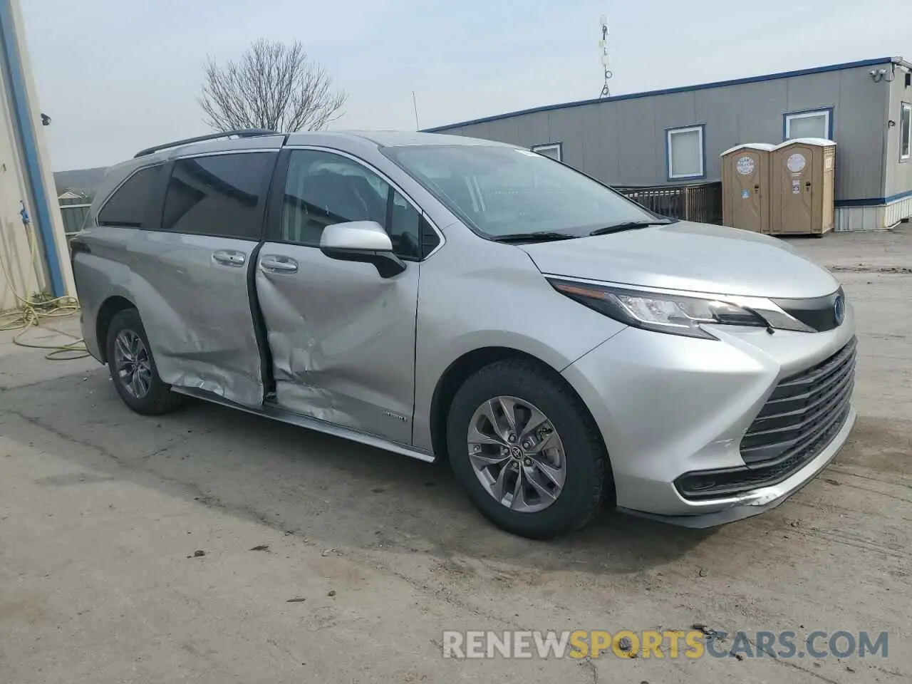 4 Photograph of a damaged car 5TDKRKEC7MS032640 TOYOTA All Models 2021