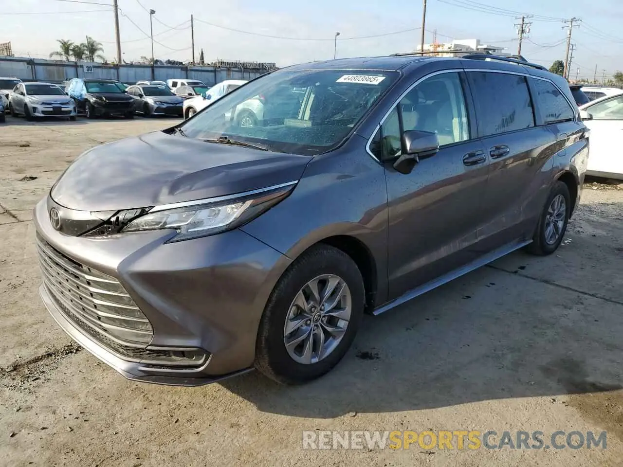 1 Фотография поврежденного автомобиля 5TDKRKEC9MS062240 TOYOTA All Models 2021