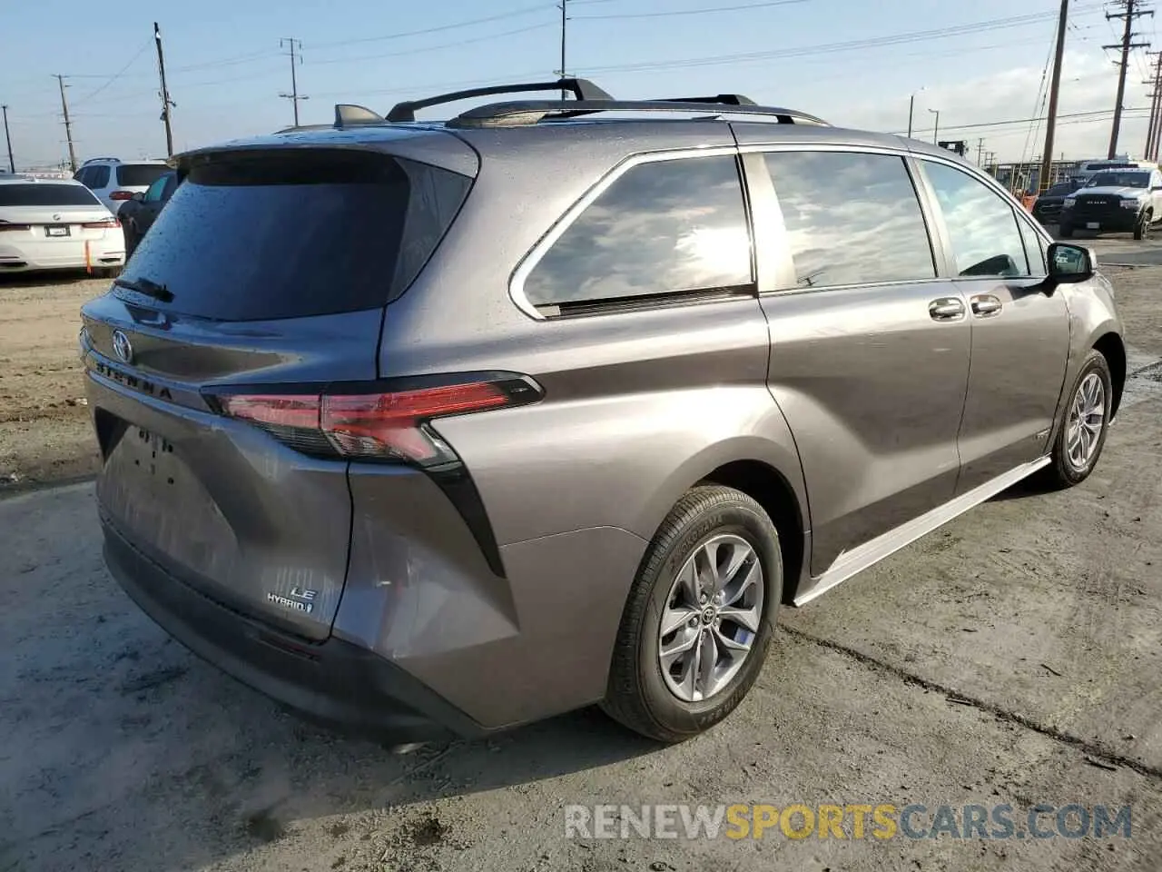 3 Фотография поврежденного автомобиля 5TDKRKEC9MS062240 TOYOTA All Models 2021