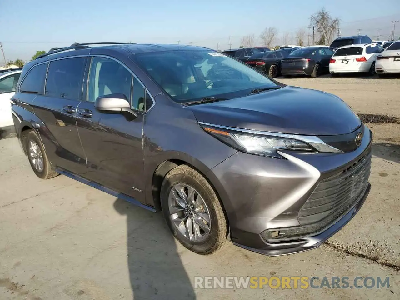 4 Фотография поврежденного автомобиля 5TDKRKEC9MS062240 TOYOTA All Models 2021