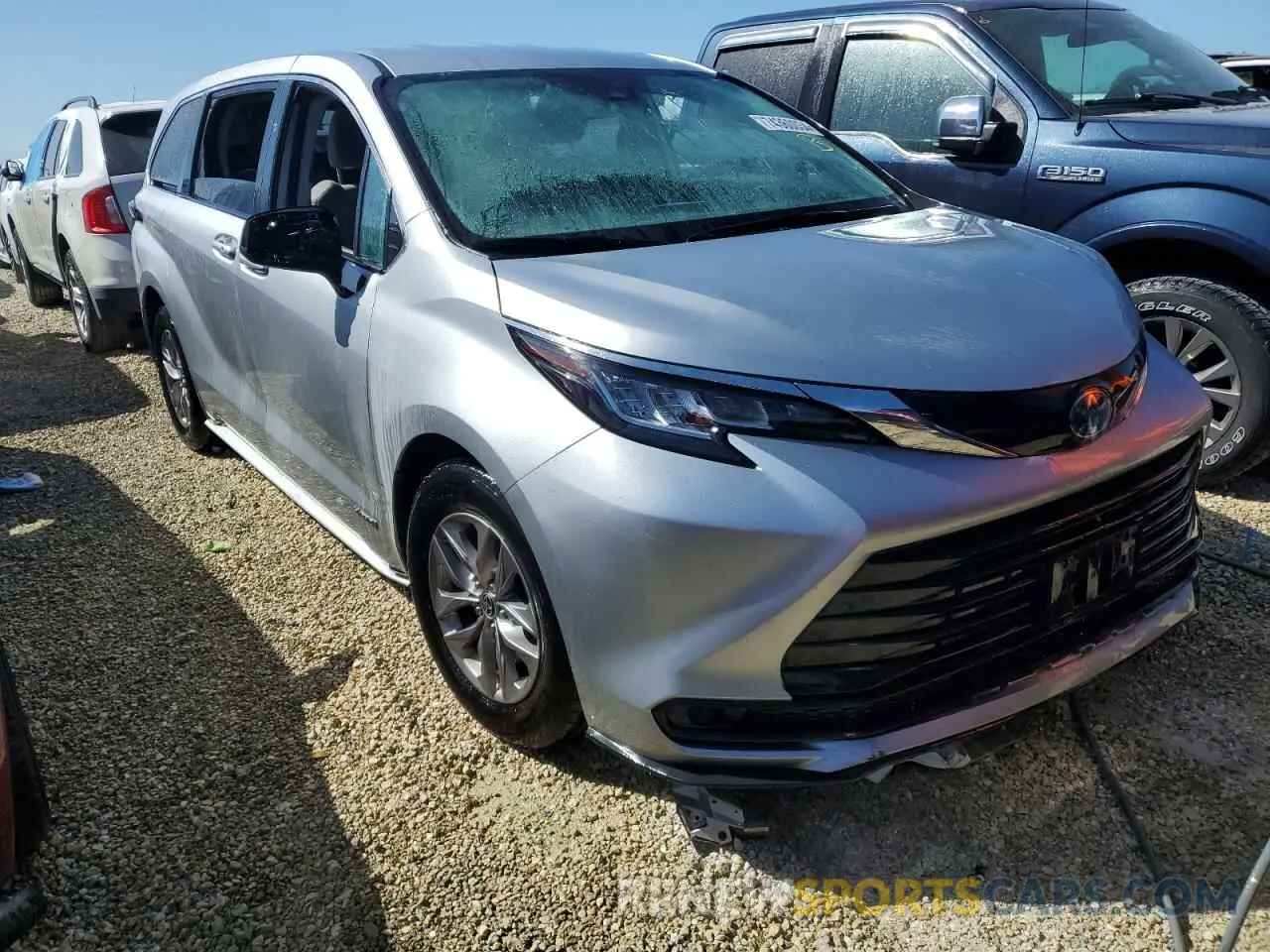4 Photograph of a damaged car 5TDKRKECXMS044300 TOYOTA All Models 2021