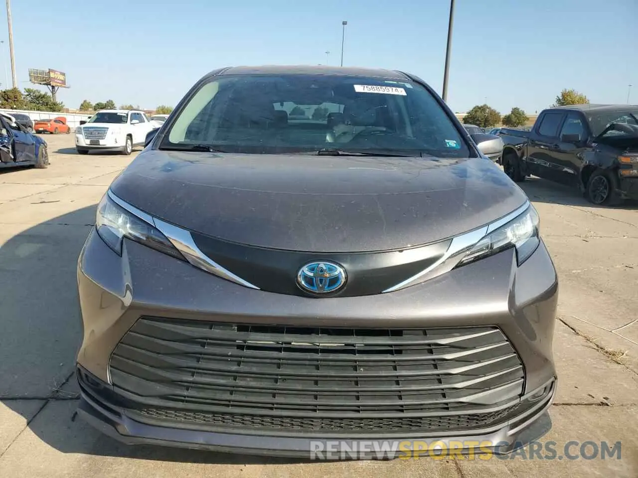 5 Photograph of a damaged car 5TDKSKFC0MS002978 TOYOTA All Models 2021