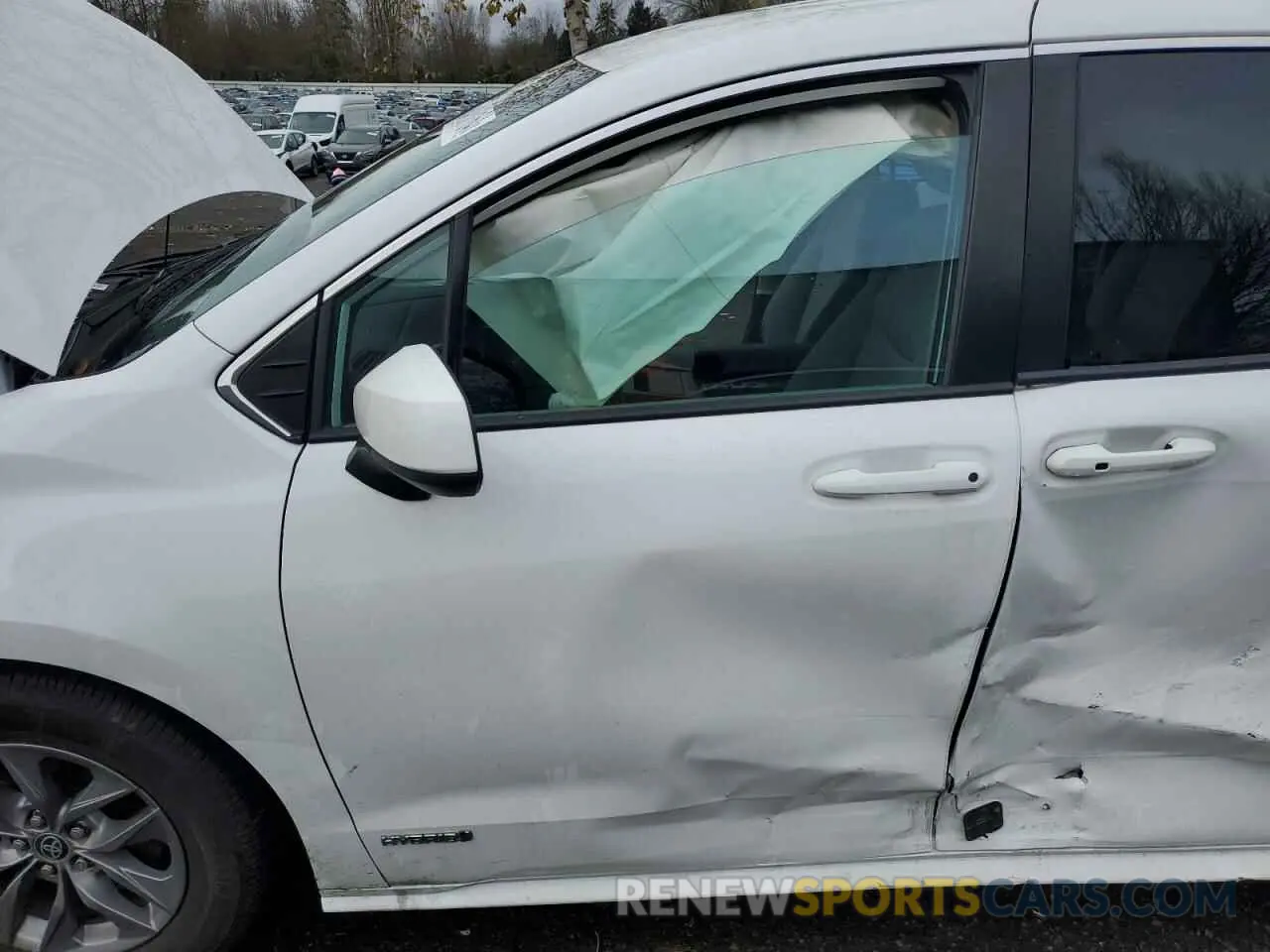 7 Photograph of a damaged car 5TDKSKFC1MS017585 TOYOTA All Models 2021