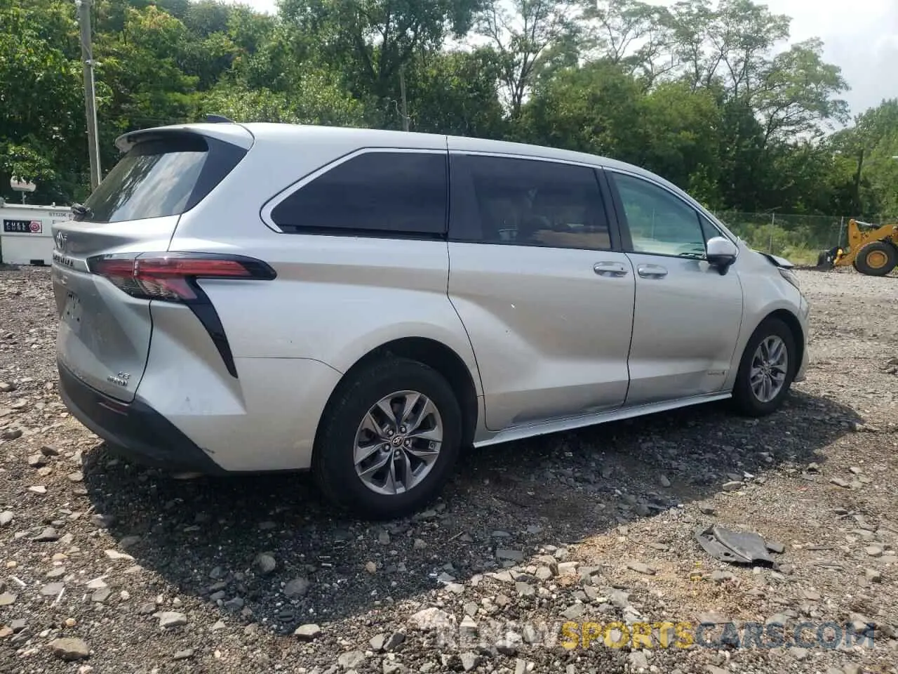 3 Photograph of a damaged car 5TDKSKFC1MS032636 TOYOTA All Models 2021